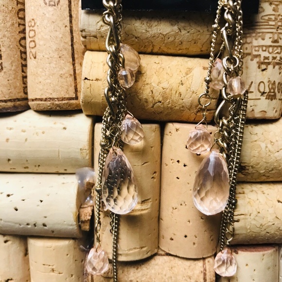 Gold Waterfall Earrings - Picture 2 of 6